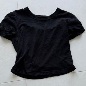 Cotton Citizen Black Short Sleeve Tee